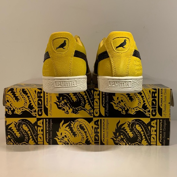 🐲 [BRAND NEW] PUMA SUEDE JEFF STAPLE GIDRA MENS SHOES SIZE 12 SNEAKERS 🐲 - Picture 6 of 11